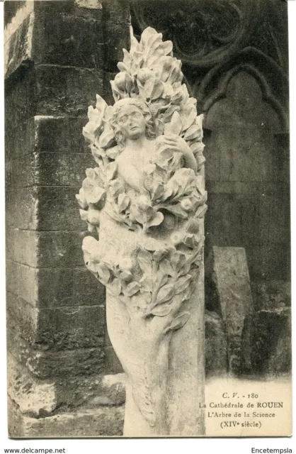 CPA - Carte postale -   France -Rouen - Cathédrale - L'Arbre de la Science