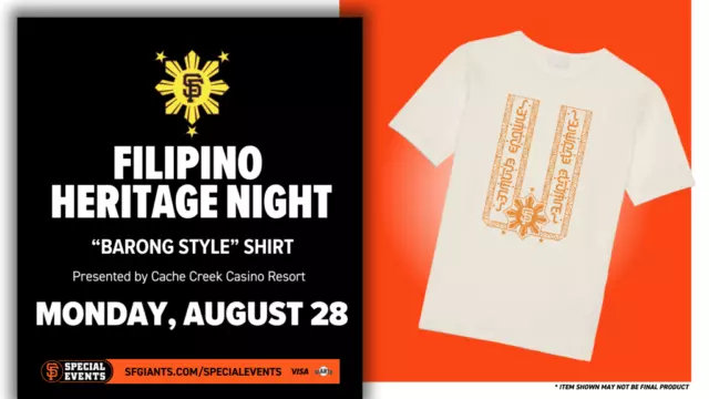 San Francisco Giants 2021 LGBTQ Pride Night Shirt sz X-Large SGA SF XL  t-shirt