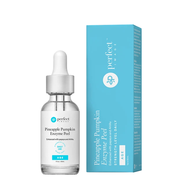 Peeling facial enzimático calabaza piña 10% para uso diario con papaya vitamina C, E, A