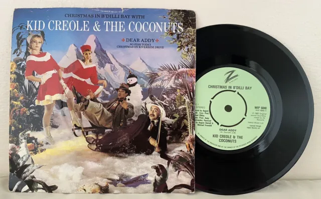 Kid Creole & The Coconuts - Christmas In B'Dilli Bay - 7" Single 1982 WIP 6840