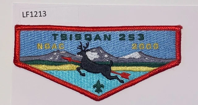 Boy Scout OA 253 Tsisqan 2000 NOAC Lodge Flap