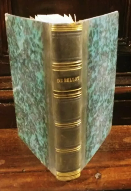 Oeuvres Choisies De De Belloi 2 tomes en 1 Paris Librairie De Lecointe 1830   r