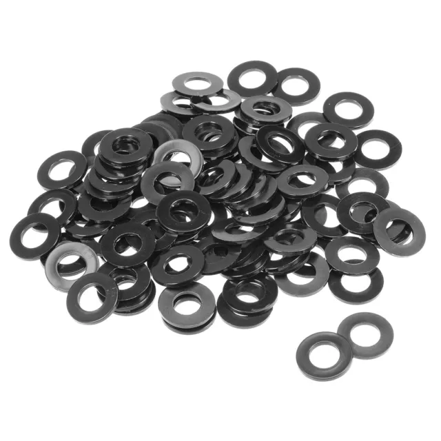 Nylon Rondelle Plate Pour M12 Vis Boulon 24mm OD 2mm épais 100Pcs
