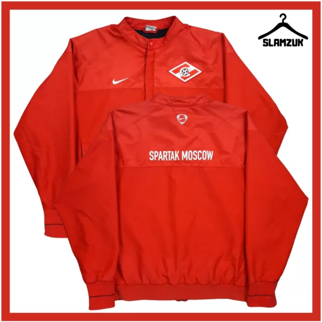 Spartak Moscow Football Jacket Nike Medium Training Kit Track Top 2007 2008 ER7