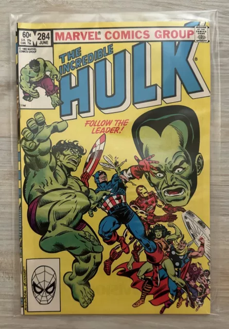 The Incredible Hulk issues 283 284 285 286 287 288 Vintage Marvel Comics 1983 3