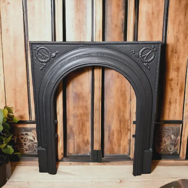 Antique Victorian Arched Fireplace Surround  Restored