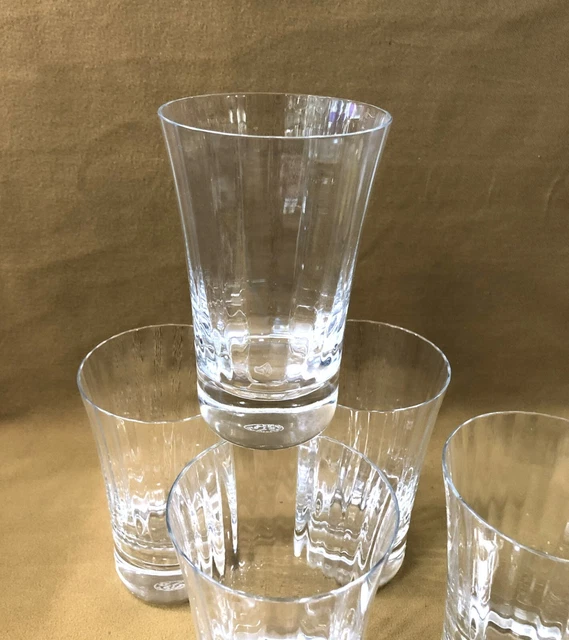 13 verres à orangeade modèle Capri Montaigne cristal Baccarat (prix à