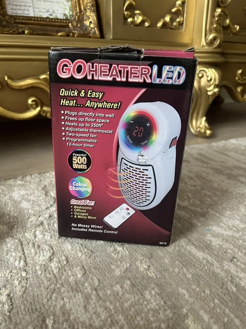 PLUG IN GOHEATER LED £19.99 - PicClick UK