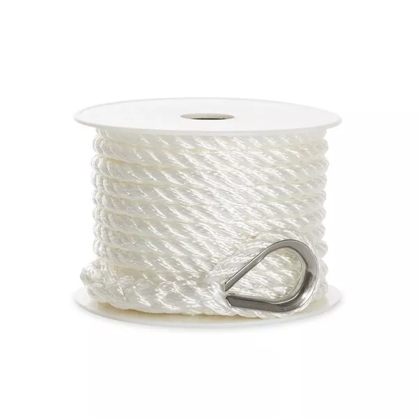 Kimpex 3-Strand Anchor Line 50' - 3/8" - Nylon - 3-Strand Twisted  Par