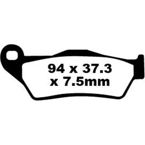 Aprilia NA 850 Mana 2010-2011 EBC Pastiglie freno anteriori SFA-HH SFA181HH