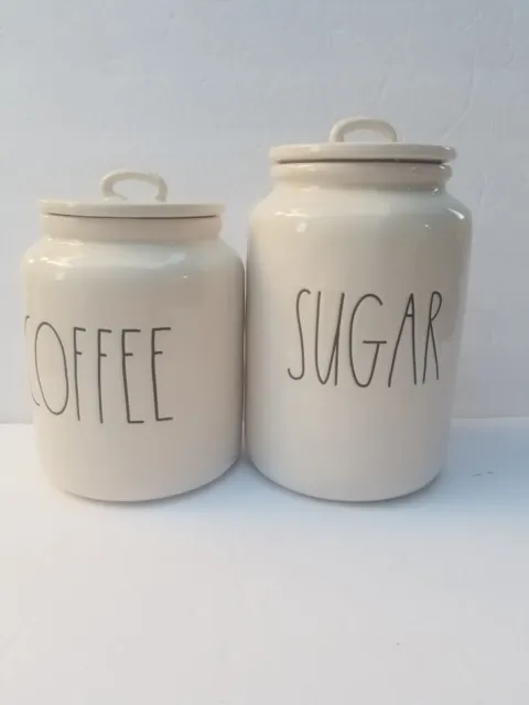 Rae Dunn Coffee & sugar Large Canister NEW