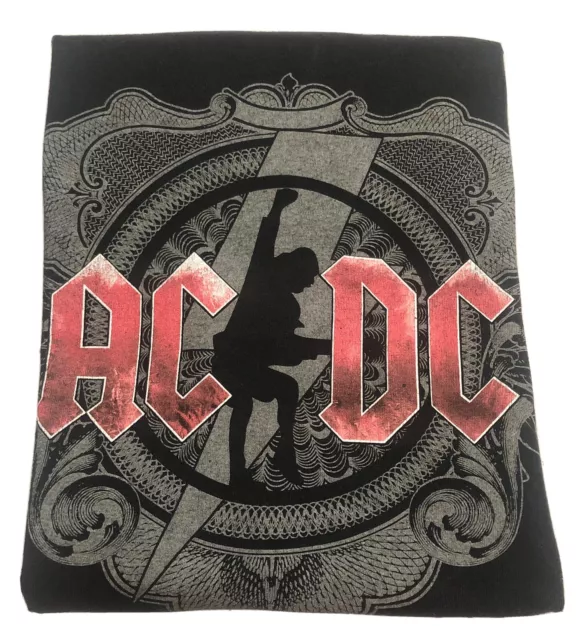 AC/ DC Black Ice Tour  Concert T Shirt 08-09 Black XL