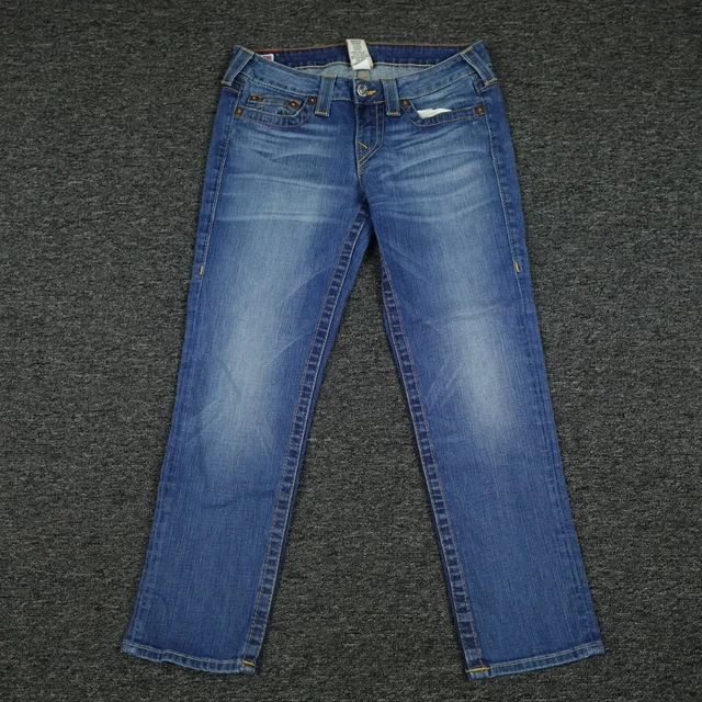 True religion sales lizzy crop jeans