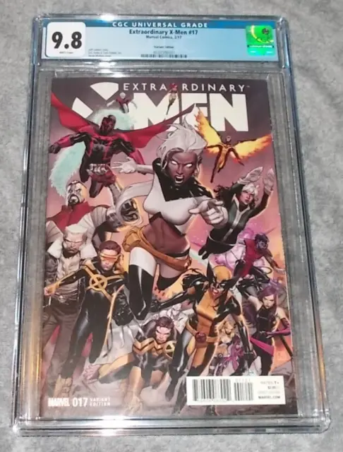 Marvel Extraordinary X-Men #17 CGC 9.8 White Pages