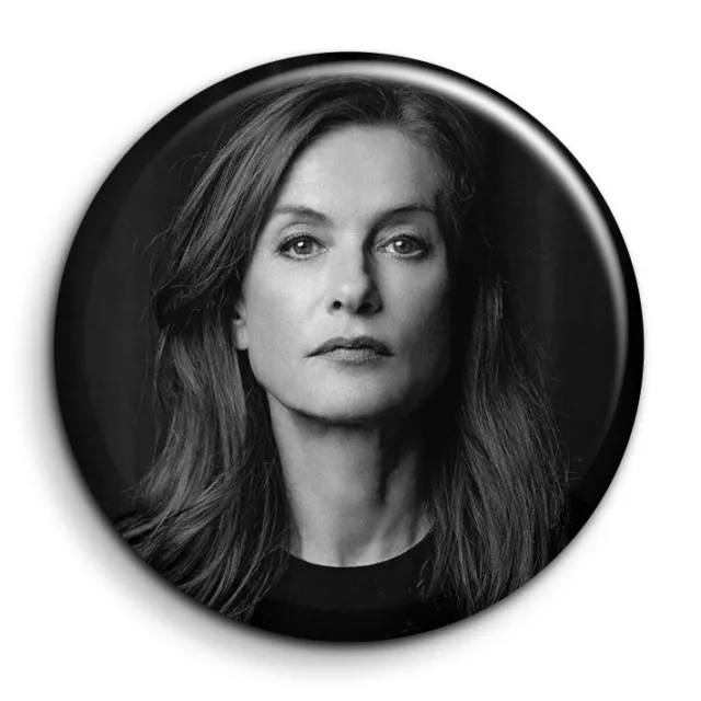 Isabelle Huppert Badge 38mm Button Pin