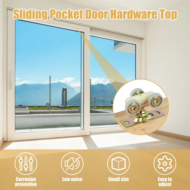 Sliding Pocket Door Roller Assembly Compatible with 1500/100pd Series Door heitf