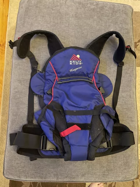 Kelty Kids Kangaroo Infant Child Carrier Pack Blue BackPack Baby Hiking