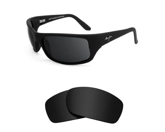 Seek Optics Replacement Lenses for Maui Jim Peahi MJ202 100% UV Protection