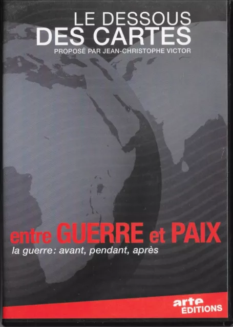 Le dessous des cartes: Entre guerre et paix - Dvd Arte Editions - TBE
