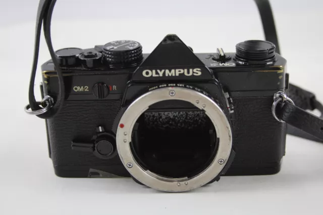 Olympus OM-2 SLR FILM CAMERA Body Only, All-Black Model