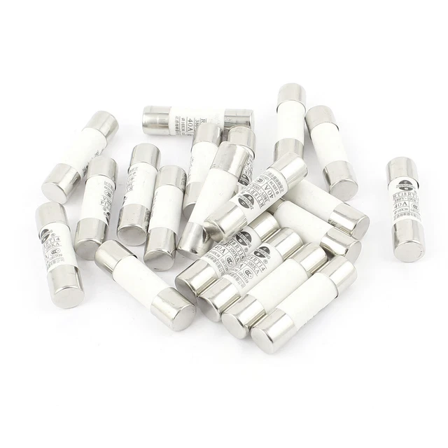 Produktbild von SAEVVCJWW Sicherung KLM-15 / KLM-20 – Schnelle 10x38mm Sicherung, 600V AC/DC, CSA/CE/UL-zertifiziert