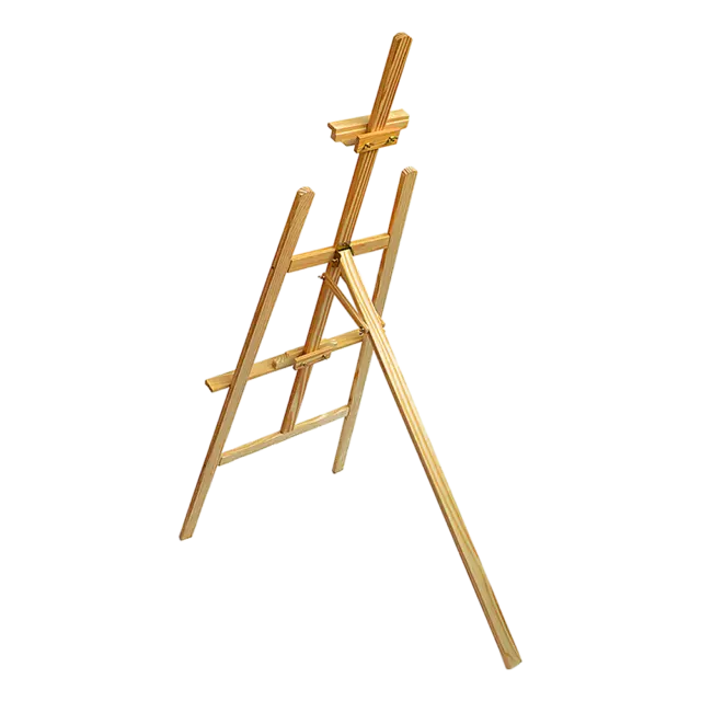 Pine Wood Easel Artist Art Display Painting Shop Tripod Stand Wedding 3