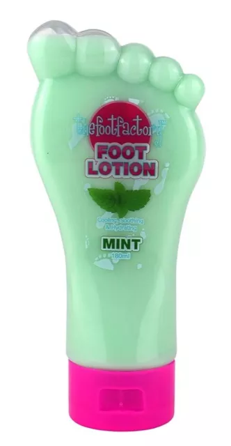 The Foot Factory Mint Foot Lotion 180ml