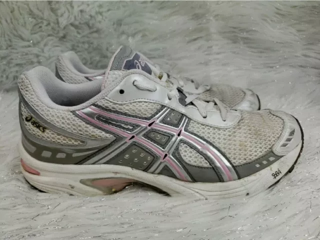 ASICS SPEVA WOMENS Running Shoes Size 10 White Blue Athletic