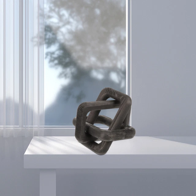 Heimat Link Decor Holzkette Link Dekor rustikale Wohnkultur für Bücherregalwand