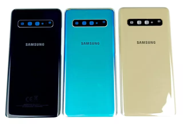 Vitre arrière cache batterie avec lentille Samsung Galaxy S10 5G