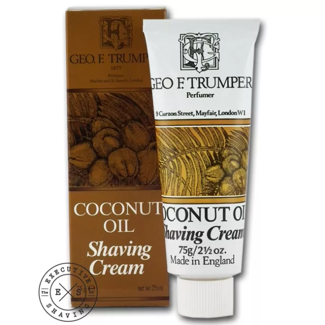 Geo F Trumper Coconut Oil Shaving Cream Tube 75 g (w094479)