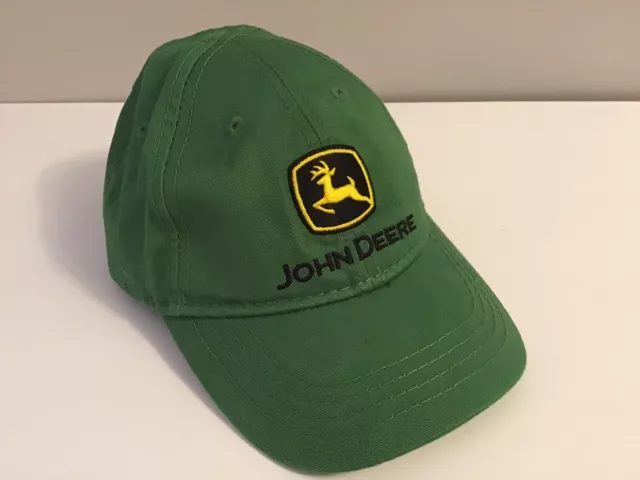 John Deere Toddler Hat Stretch Band Logo Ball Cap Boys/Girls Tractor Farm