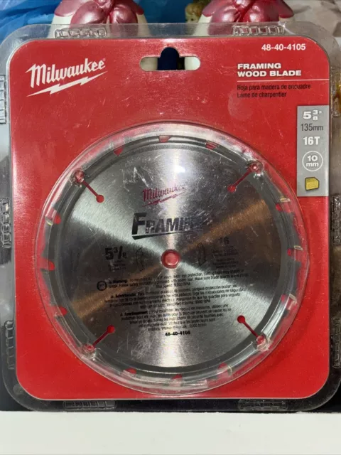 Milwaukee Tool 48-40-4105 5-3/8" 16 Teeth Framing Wood Saw Blade