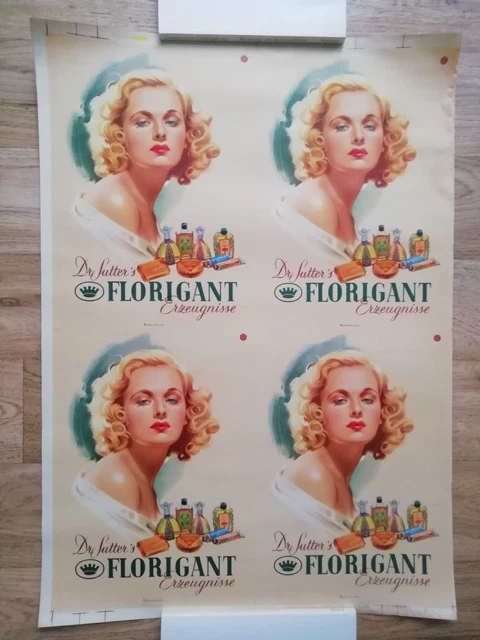 Florigant Dr. Sutter - Poster Plakat Original um 1940