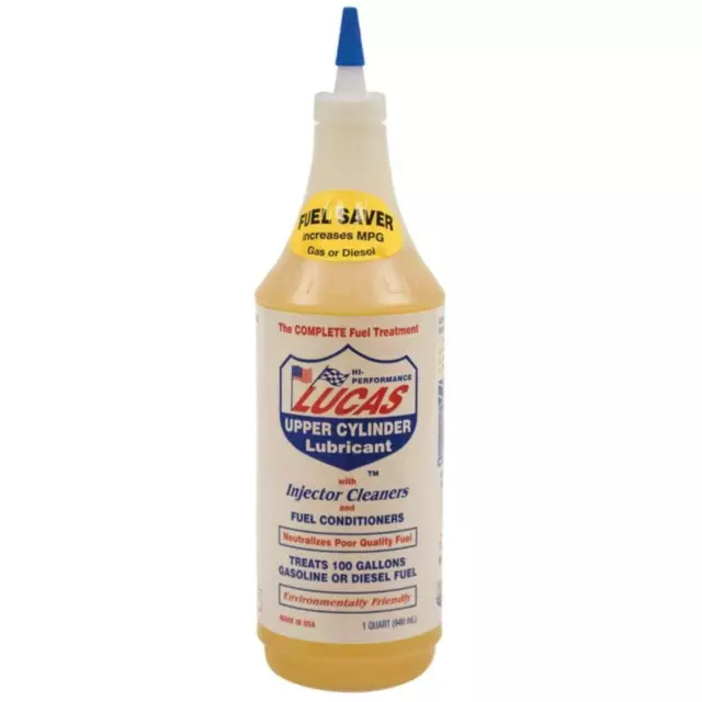 1 Quart Lucas Oil 10003 Fuel Injector Cleaner Automotive Additive, FREE SHIPPING