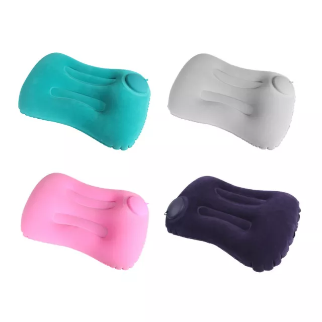 Inflatable Camping Pillow Airplane Neck Cushion Compressible Ergonomic Pillows