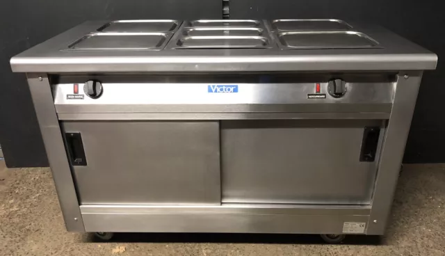 electric Hot cupboard / Bain Marie Dry Victor W120cm   Catering/commercial