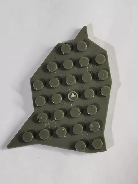 MEGA BLOKS CONSTRUX TERRAIN PLATE 8x7 Dark Gray Speckled HALO COD Toy 73222