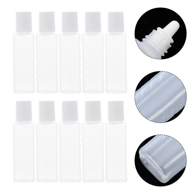 30 piezas Lentes Solución para el Cuidado de la Belleza Botella Cosméticos Contenedores de Viaje Mini Botella