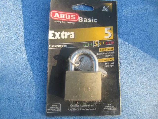 Missbrauch extra Messingschloss, 55/50