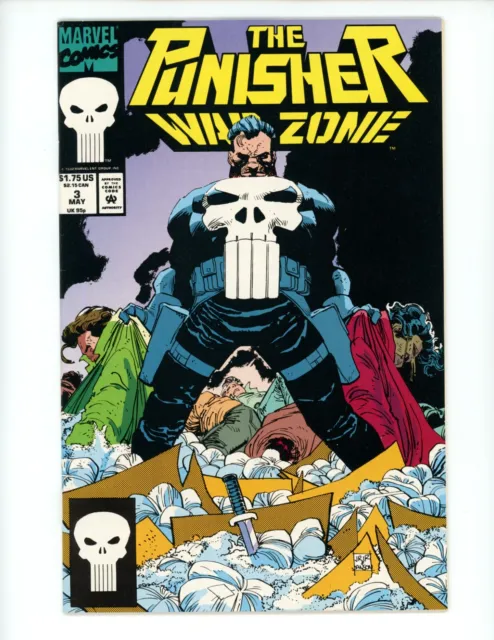 Punisher War Zone #3 Comic Book 1992 VF- Chuck Dixon John Romita Marvel