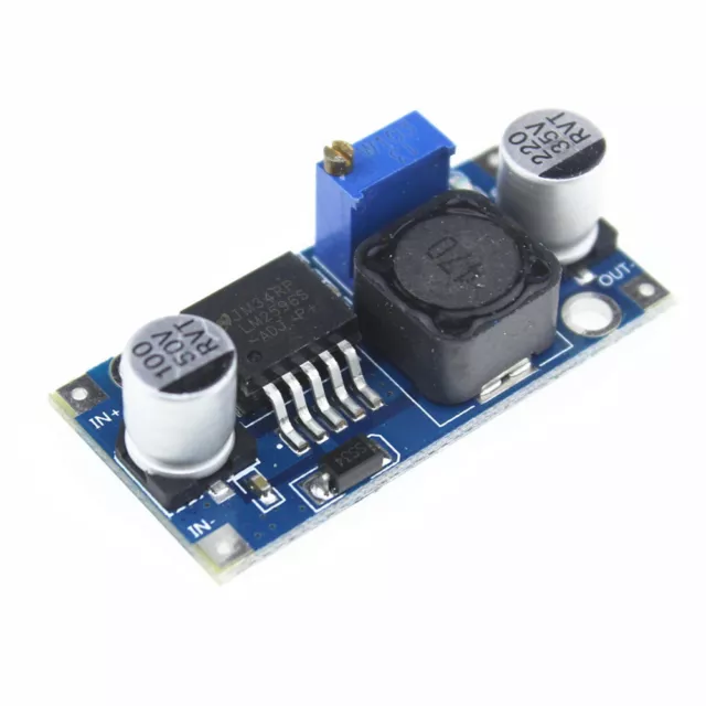 DC-DC Step Down Converter Module LM2596 DC 4.0~40 to 1.3-37V Adjustable Voltage 3