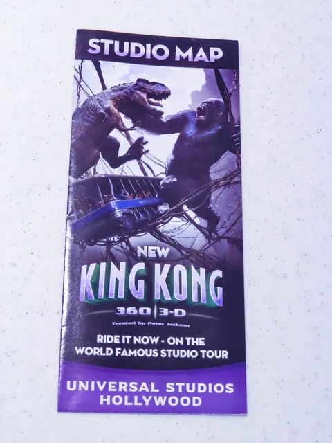 2011 UNIVERSAL STUDIOS Hollywood spring studio map $10.00 - PicClick