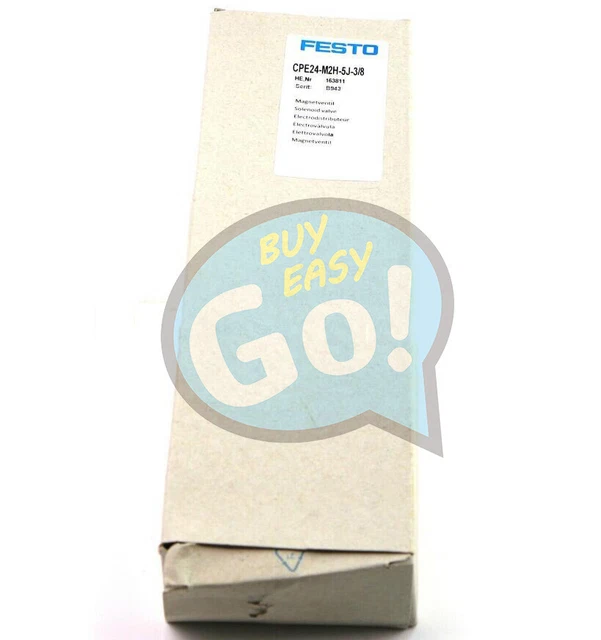 One FESTO CPE24-M2H-5J-3/8 163811 New