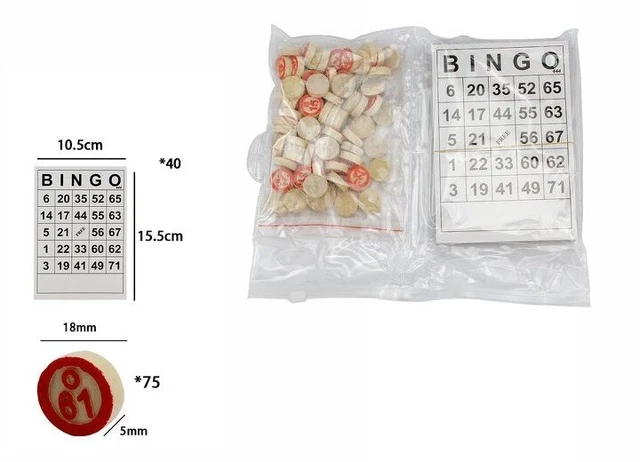 Jetons de jeux en bois lot de 50 pour tarot, nain jaune, mise 5 couleurs