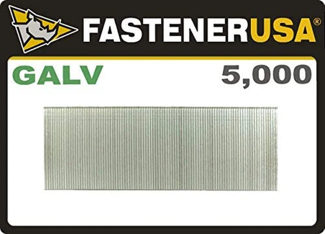 1-5/8" Brad Nails 18 Gauge Galvanized 5M Box