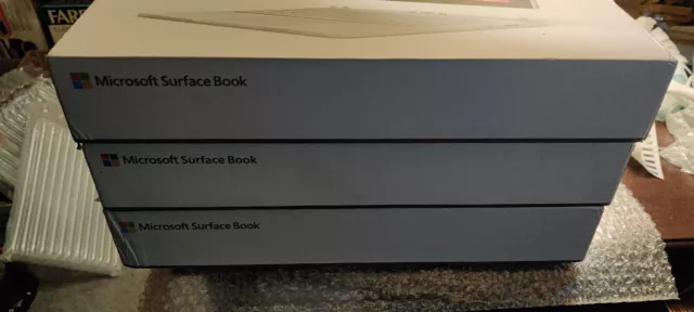 **LOT of 3** EMPTY BOX for Microsoft Surface Book 2 13.5"