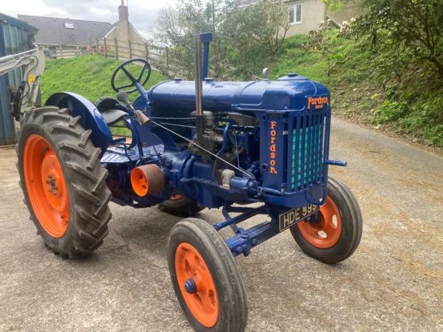 fordson major e27n tractor