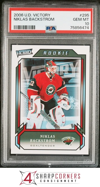2006 Upper Deck Victory #295 Niklas Backstrom Rc Wild Psa 10