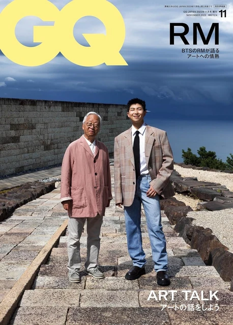 PRESALE BTS RM Hiroshi Sugimoto Cover GQ JAPAN Nov 2023 Special Edtion Magazine
